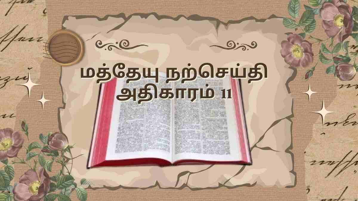 மத்தேயு நற்செய்தி அதிகாரம் 11
