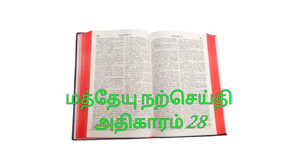 மத்தேயு நற்செய்தி அதிகாரம் 28